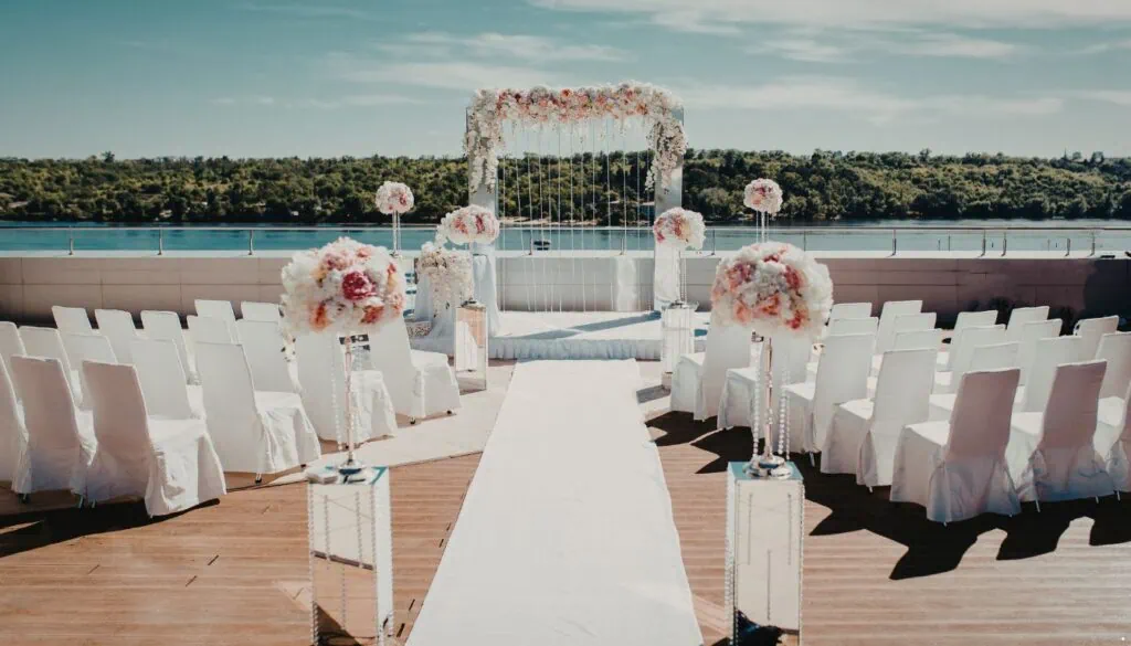 Blick auf einen See - Hochzeitslocation